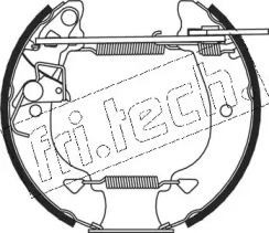 Комлект тормозных накладок (fri.tech.: 15166)