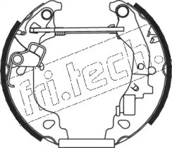 Комлект тормозных накладок (fri.tech.: 15167)