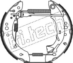 Комлект тормозных накладок (fri.tech.: 15197)