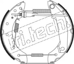 Комлект тормозных накладок (fri.tech.: 15206)