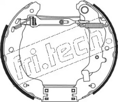 Комлект тормозных накладок (fri.tech.: 15284)