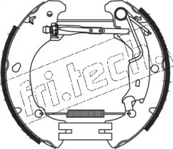 Комлект тормозных накладок (fri.tech.: 15377)