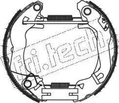 Комлект тормозных накладок (fri.tech.: 15407)