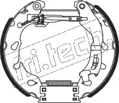 Комлект тормозных накладок (fri.tech.: 15460)