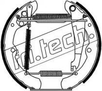 Комлект тормозных накладок (fri.tech.: 16139)