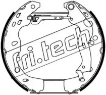 Комлект тормозных накладок (fri.tech.: 16301)