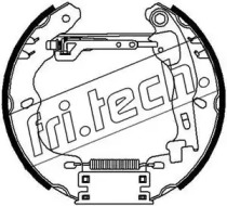 Комлект тормозных накладок (fri.tech.: 16334)