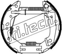 Комлект тормозных накладок (fri.tech.: 16345)