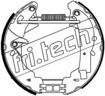 Комлект тормозных накладок (fri.tech.: 16350)