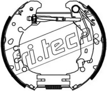 Комлект тормозных накладок (fri.tech.: 16381)