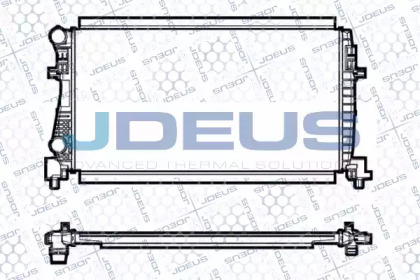 Теплообменник (JDEUS: 001M26)