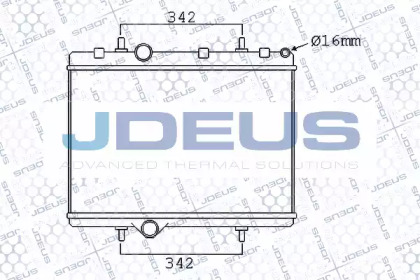 Теплообменник (JDEUS: 007M58)