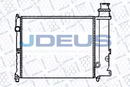 Теплообменник (JDEUS: M-007000A)