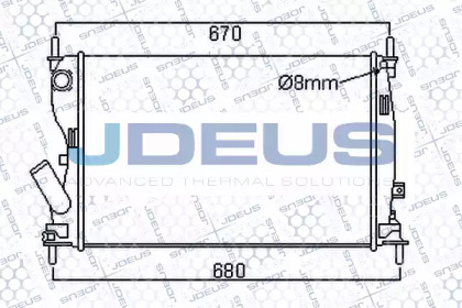 Теплообменник (JDEUS: 012M27)