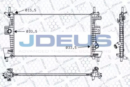 Теплообменник (JDEUS: 012M38)