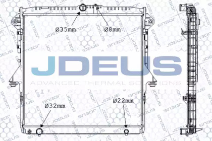 Теплообменник (JDEUS: 012M41)