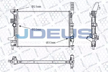 Теплообменник (JDEUS: 012M45)