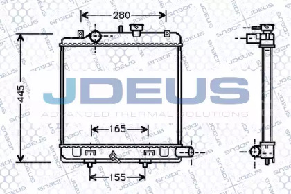 Теплообменник (JDEUS: 016M30)