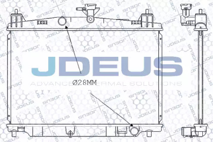 Теплообменник (JDEUS: 016M32)