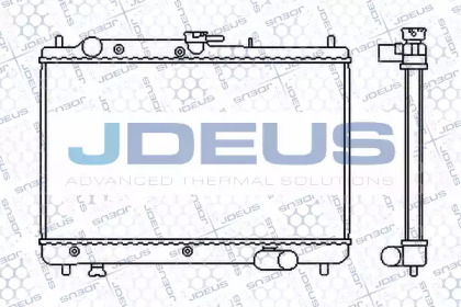 Теплообменник (JDEUS: 016N11)