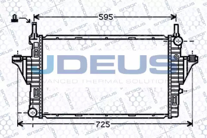 Теплообменник (JDEUS: 017M50)