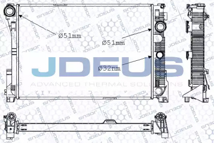 Теплообменник (JDEUS: 017M52)