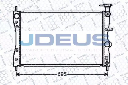 Теплообменник (JDEUS: 018M40)