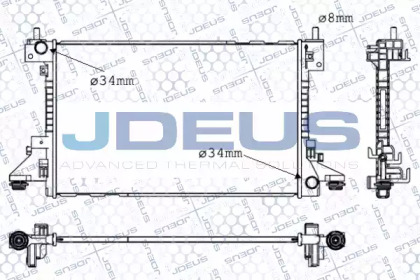 Теплообменник (JDEUS: 020M80)