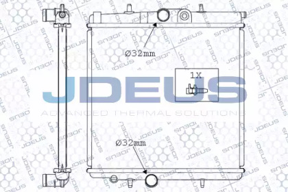 Теплообменник (JDEUS: 021M36)