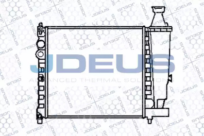 Теплообменник (JDEUS: 021V07)