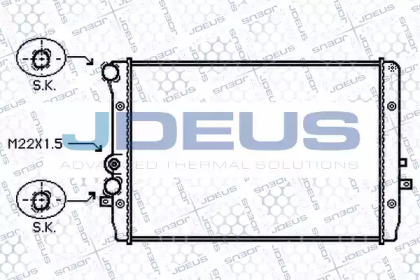 Теплообменник (JDEUS: 025M28)