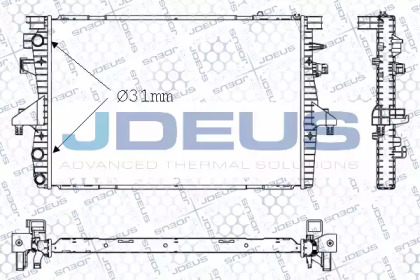 Теплообменник (JDEUS: 030M52)