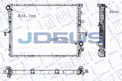 Теплообменник (JDEUS: 030M57)