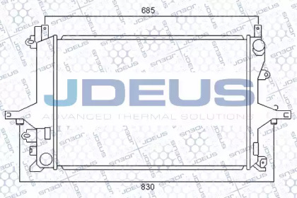 Теплообменник (JDEUS: 031M10)