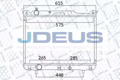 Теплообменник (JDEUS: 042M21)