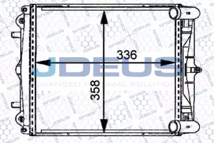 Теплообменник (JDEUS: 043M10)