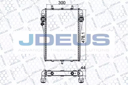 Теплообменник (JDEUS: 043M13)