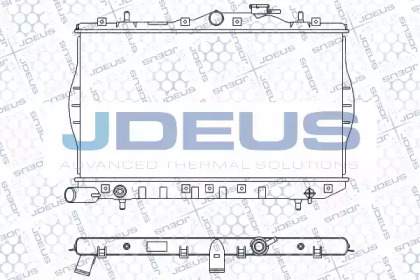 Теплообменник (JDEUS: 054M10)