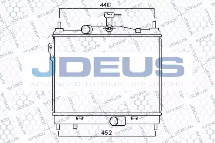 Теплообменник (JDEUS: 054M32)