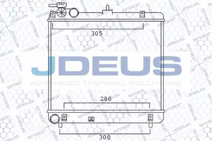 Теплообменник (JDEUS: 054M40)