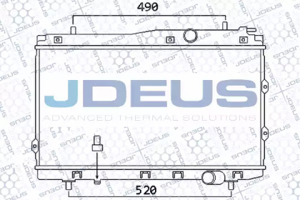 Теплообменник (JDEUS: 065M17)