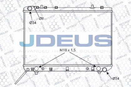 Теплообменник (JDEUS: 068M02)