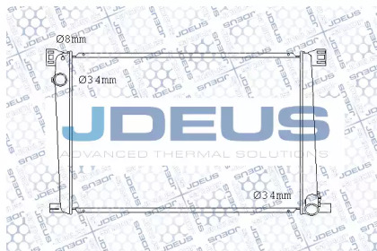 Теплообменник (JDEUS: 070M04)