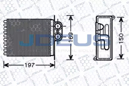 Теплообменник (JDEUS: 217M83)