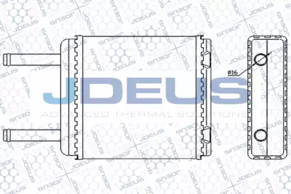 Теплообменник (JDEUS: 220M07A)