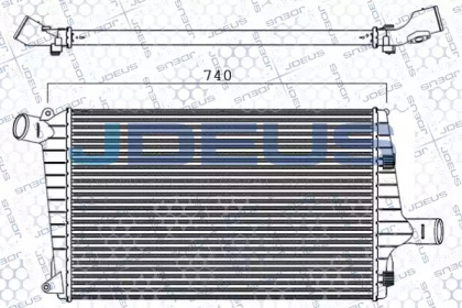 Теплообменник (JDEUS: 801M17A)