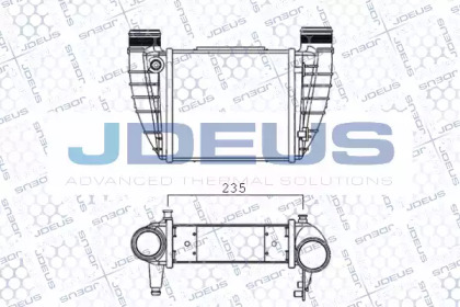 Теплообменник (JDEUS: M-801035A)