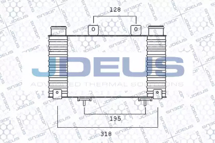 Теплообменник (JDEUS: 816M05A)