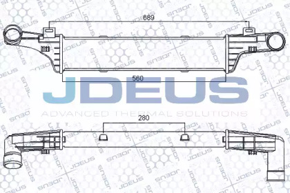 Теплообменник (JDEUS: 817M33A)