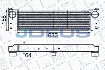 Теплообменник (JDEUS: 817M38)